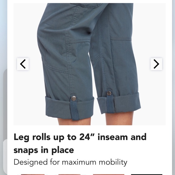 NWT Kuhl Splash Roll-Up pants size 22W - Picture 9 of 11